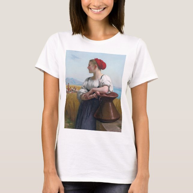 The Harvester, Bouguereau T-Shirt (Front)