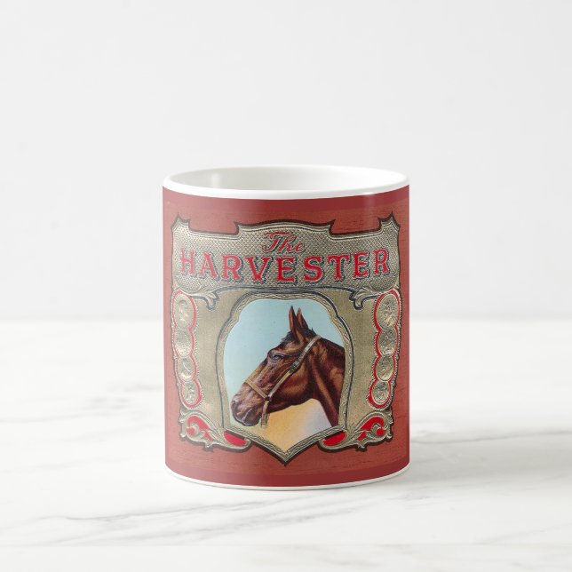 The Harvester Vintage Horse Racing Coffee Mug (Center)