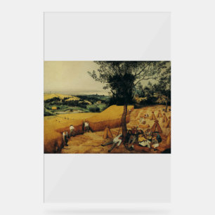 The Harvesters by Pieter Brueghel the Elder Acrylic Sign