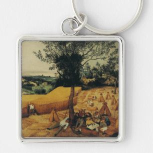 The Harvesters by Pieter Brueghel the Elder Key Ring