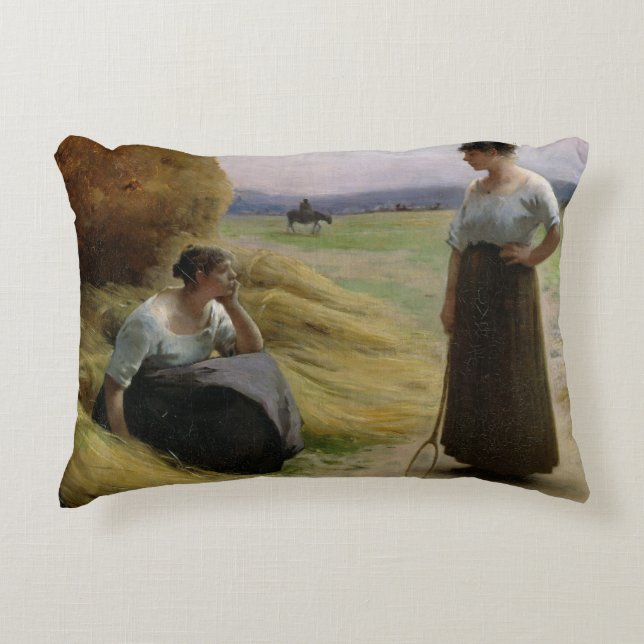 The Harvesters Decorative Cushion (Front)