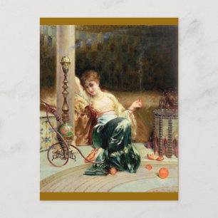 The Hashish Smoker - Emile Bernard Postcard