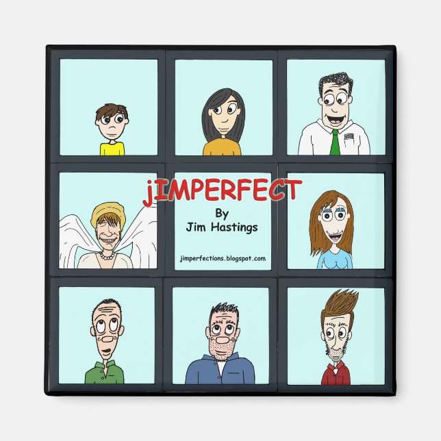 The Hasty Bunch Magnet (Front)