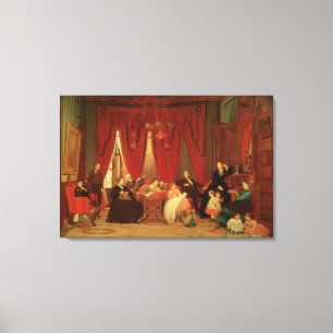 The Hatch Family, 1870-71 Canvas Print