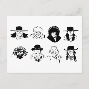 "The Hateful 8" Postcard