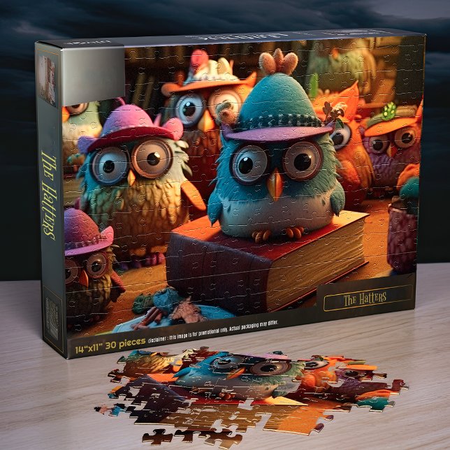 The Hatters. 14x11" 30 jigsaw puzzle for kids. (Creator Uploaded)