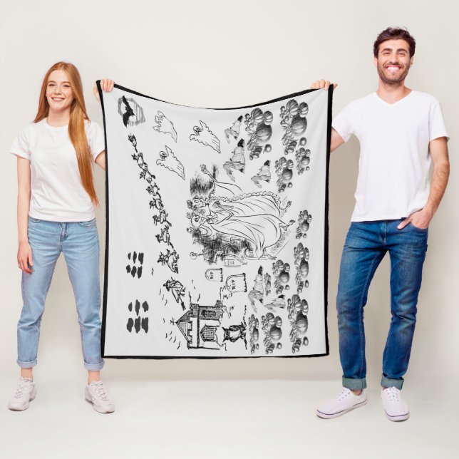 The Haunted Ceremony- Fleece Blanket (In Situ)