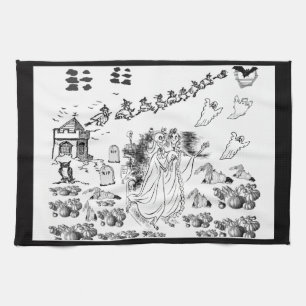 The Haunted Ceremony - Tea Towel