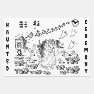 The Haunted Ceremony - Wrapping Paper Sheet