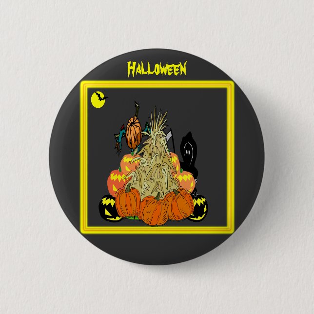 The Haunted Cornstalk - 6 Cm Round Badge (Front)