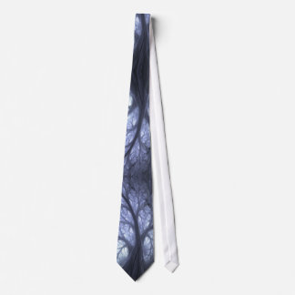 The Haunted Forest Fractal Tie