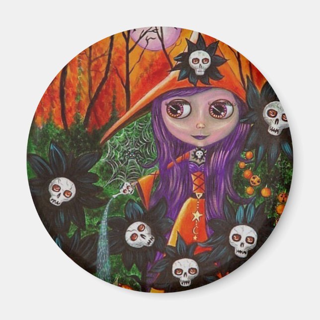The Haunted Garden Magnet (Front)