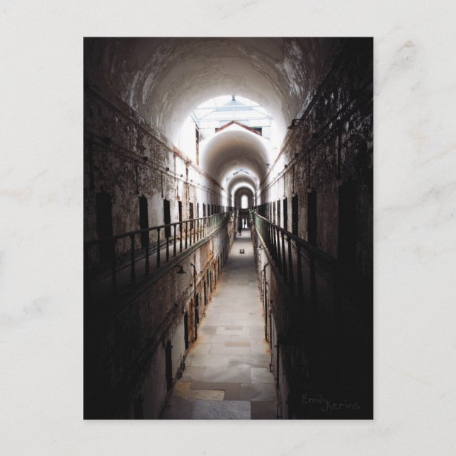 The haunted Hallway Postcard (Front)