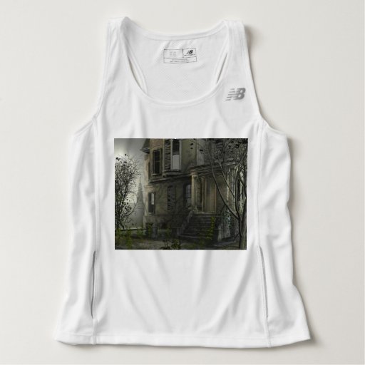 Image of the haunted house Tank Top