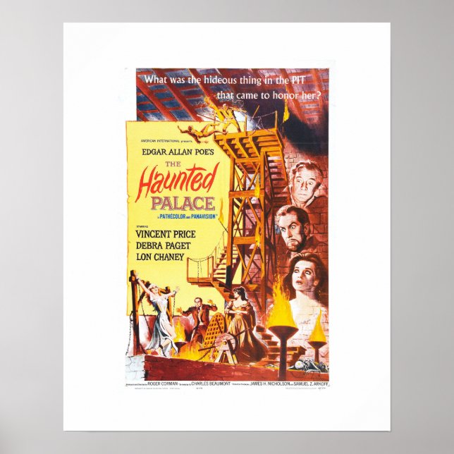 The Haunted Palace Poster (Front)