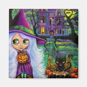 The Haunted Treehouse Magnet