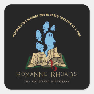 The Haunting Historian Sticker