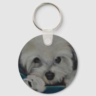 The Havanese Key Ring
