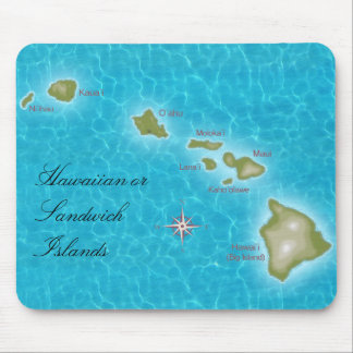 The Hawaiian Islands Mouse Mat