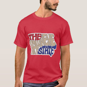 The Hawkeye State Iowa Active T-Shirt