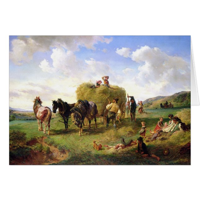 The Hay Harvest, 1869 (Front Horizontal)