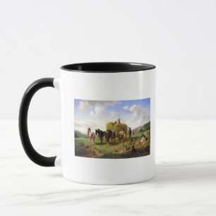 The Hay Harvest, 1869 Mug