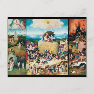 The Hay Wagon, Bosch Postcard