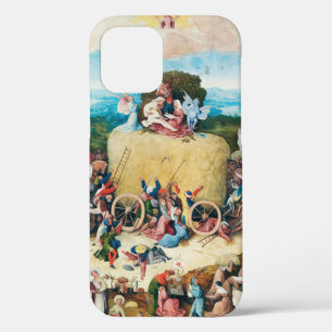 The Hay Wagon (detail), Bosch iPhone 12 Case