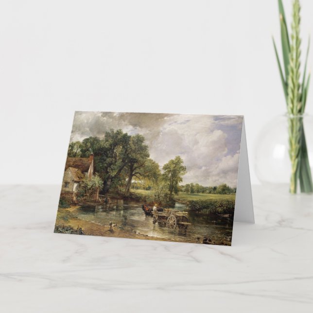 The Hay Wain, 1821 Card (Front)