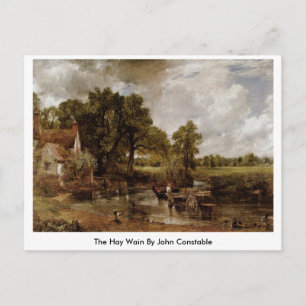 The Hay Wain By John Constable Postcard