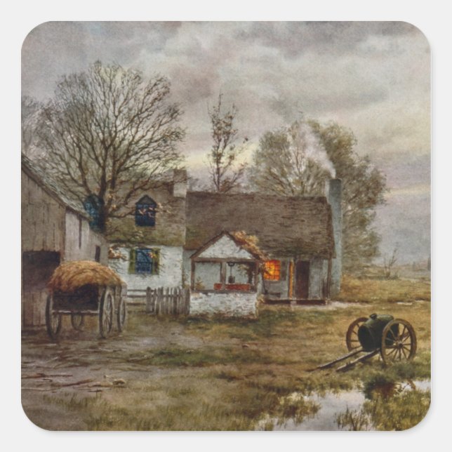 The Hay Wain Sticker (Front)