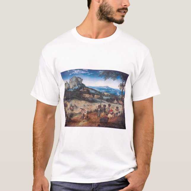 The Haymaking, Pieter Bruegel T-Shirt (Front)