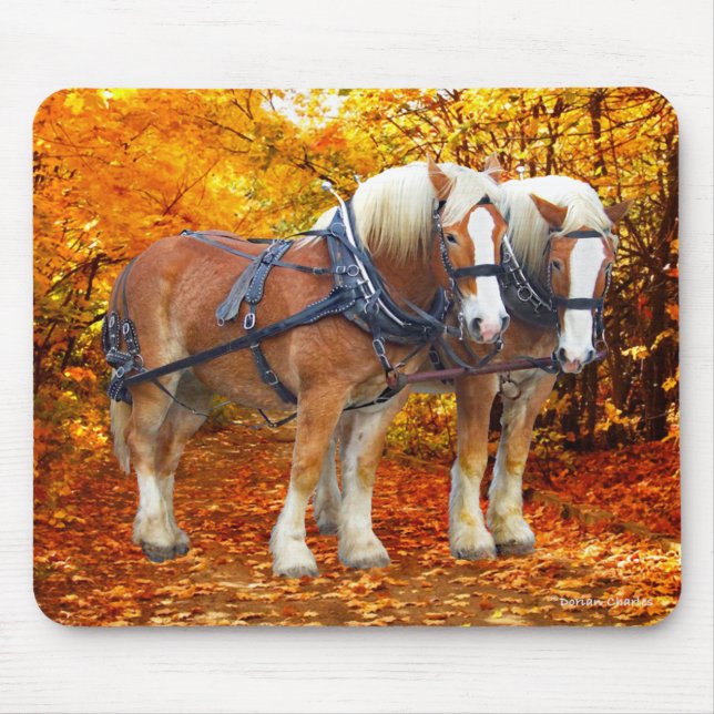 "The Hayride Team" Mouse Mat (Front)