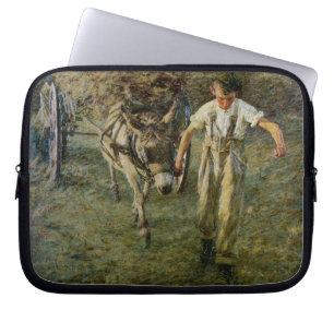 The Haywain, c.1889 (oil on canvas) Laptop Sleeve