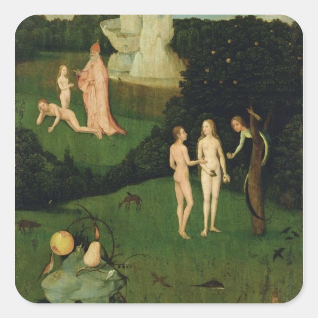 The Haywain Square Sticker (Front)