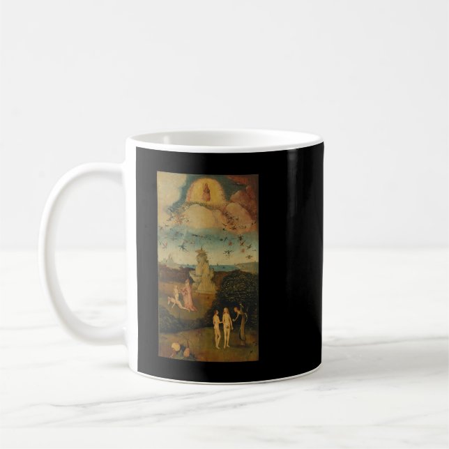 The Haywain Triptych Famous Painting By Bosch Coffee Mug (Left)