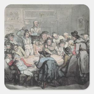 The Hazard Room Square Sticker