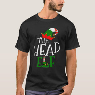 The Head Elf Family Matching Group Gift Christmas T-Shirt
