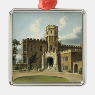 The Head Master's House, Rugby School, from 'Histo Metal Tree Decoration
