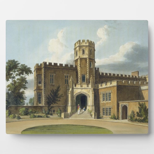 The Head Master's House, Rugby School, from 'Histo Plaque (Front)