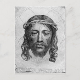 The Head of Christ, 1735 Postcard
