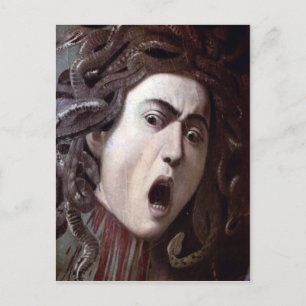 The Head of The Medusa by Michelangelo Caravaggio Postcard