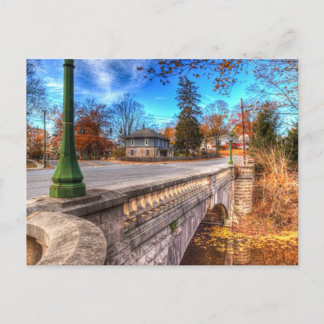 The Headless Horseman Bridge Postcard (Front)