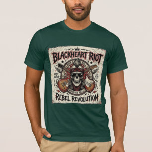 The Headliner" Rebel Skull Graphic Tee