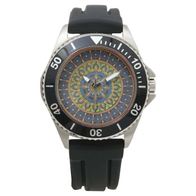 The Healer Mandala watch (Front)