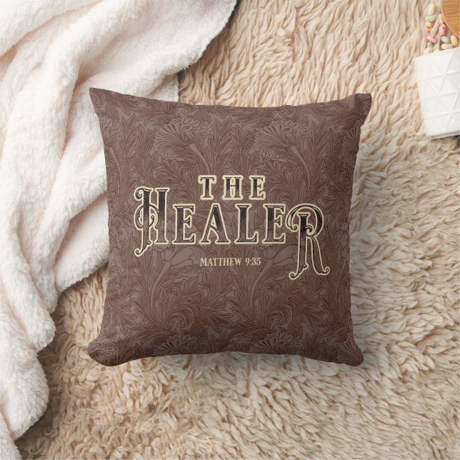 The Healer Names of Jesus Christ Bible Scripture Cushion (Blanket)