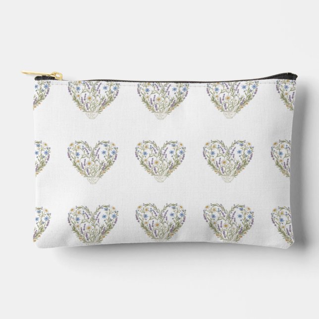 The Healer’s Apothecary Heart Accessory Pouch (Front)