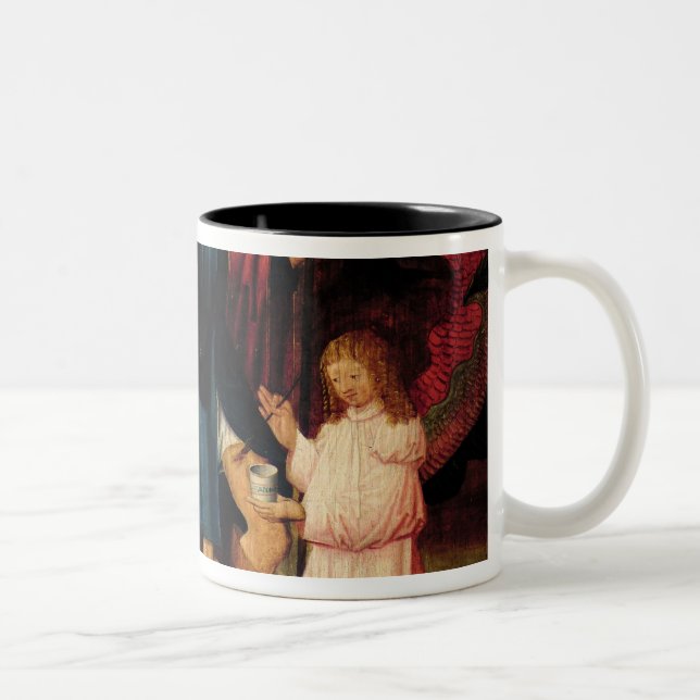 The Healing of Saint Roch Two-Tone Coffee Mug (Right)