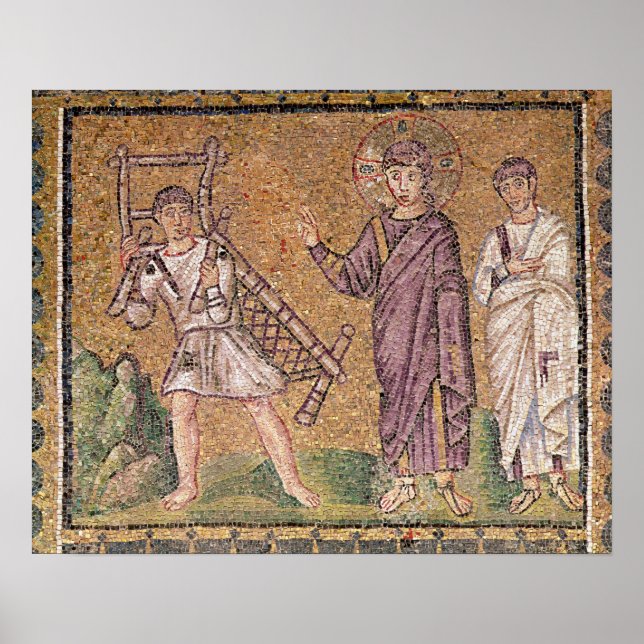 The Healing of the Paralytic of Capernaumx Poster (Front)