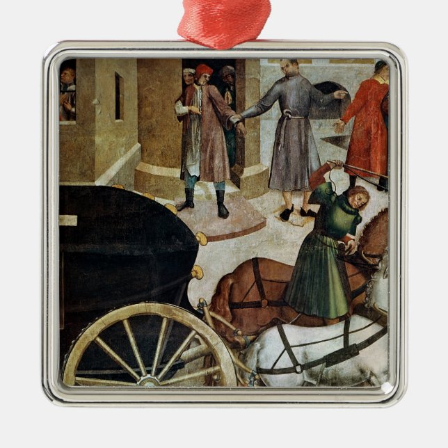 The Hearse Metal Tree Decoration (Front)